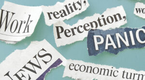 newspaper headlines of bad or negative themes about the economy