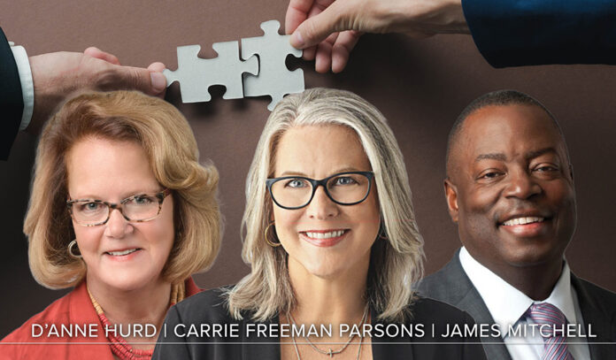 D'Anne Hurd Carrie Freeman Parsons James Mitchell
